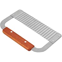 ViaGasaFamido Cortador de jabón- Mango de Madera Dura Cortador de Cortador Ondulado Moldes de jabón Vegetal Cortador de…